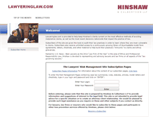 Tablet Screenshot of ftp.lawyeringlaw.com